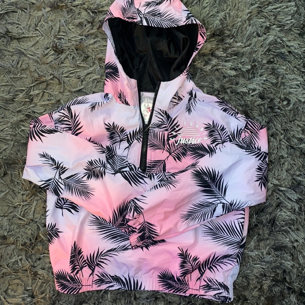 Justice windbreaker